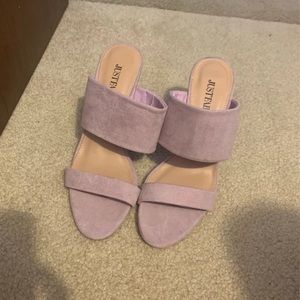 Lilac Purple Wedges